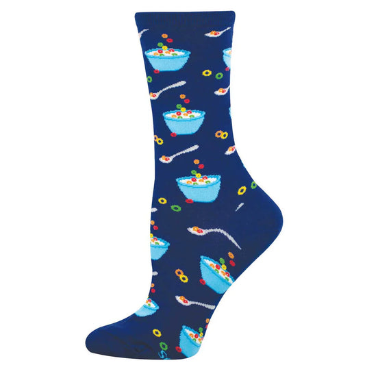 Navy Fruity Cereal Socks