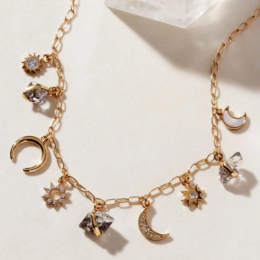 Nebula Fragments Charm Necklace