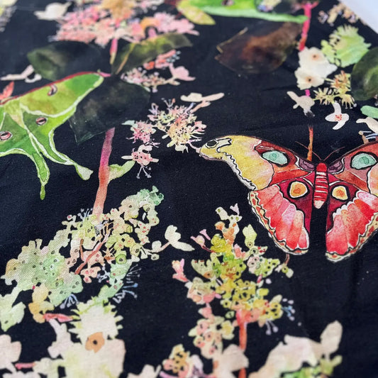 Night Moths Pinafore Apron