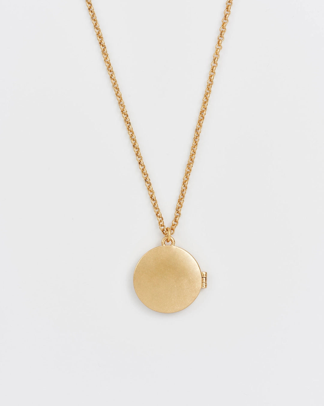 Nightshade Moon Gold Locket by Fable England