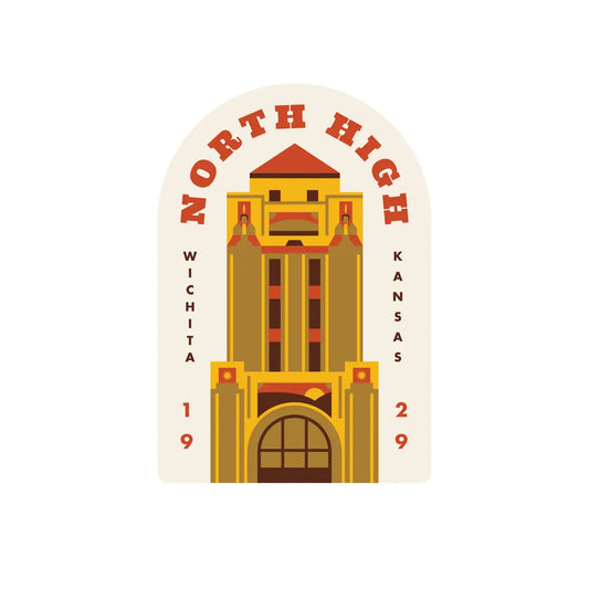 North High Sticker