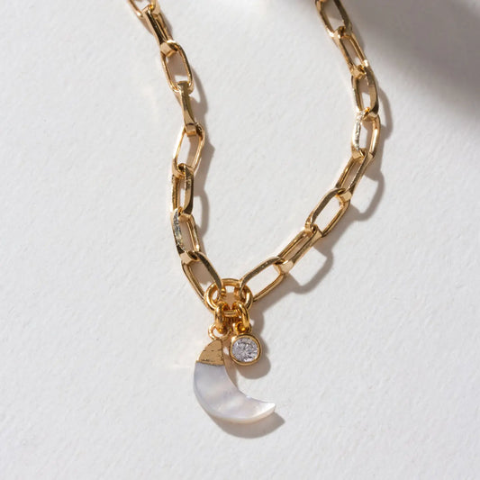 Ocean Dreams Paperclip Chain Necklace