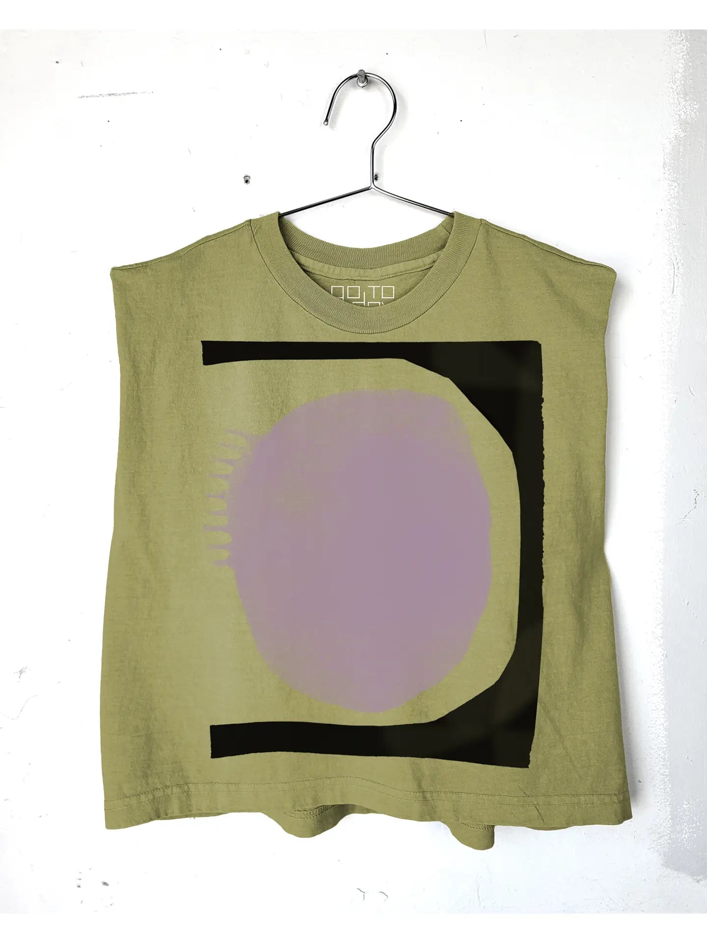 Off Green Momentum Heavyweight Muscle Tank by Go To Devil