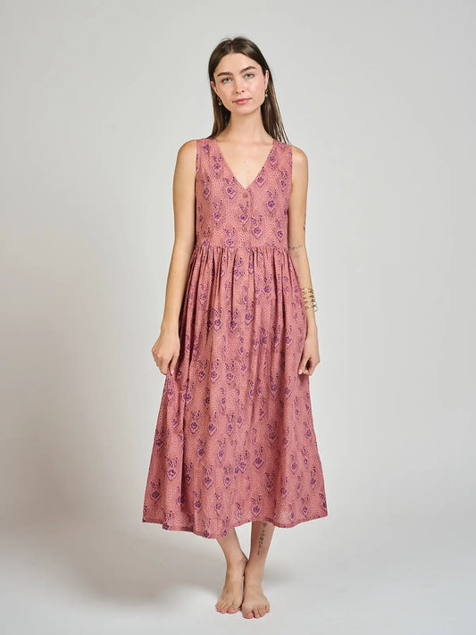 Olivia Dress Rose