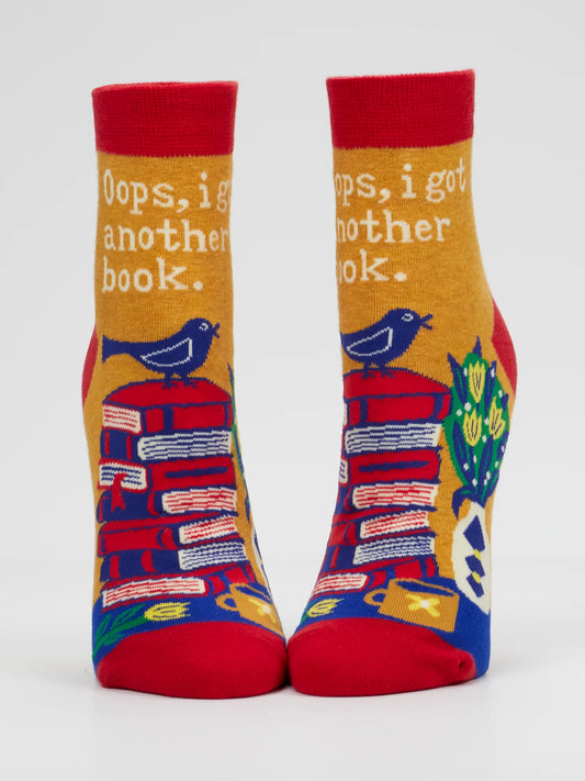 Oops, I Got Another Book. W-Ankle Socks