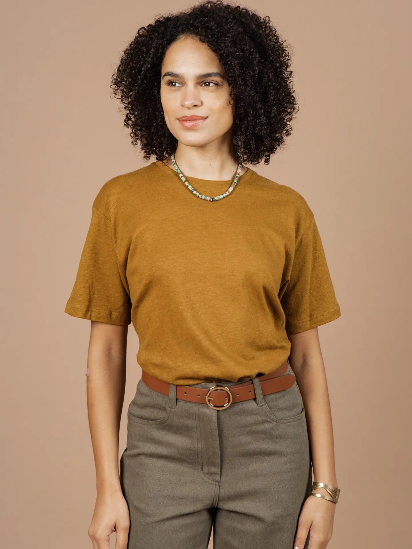 Ochre Organic Hemp Boxy Tee