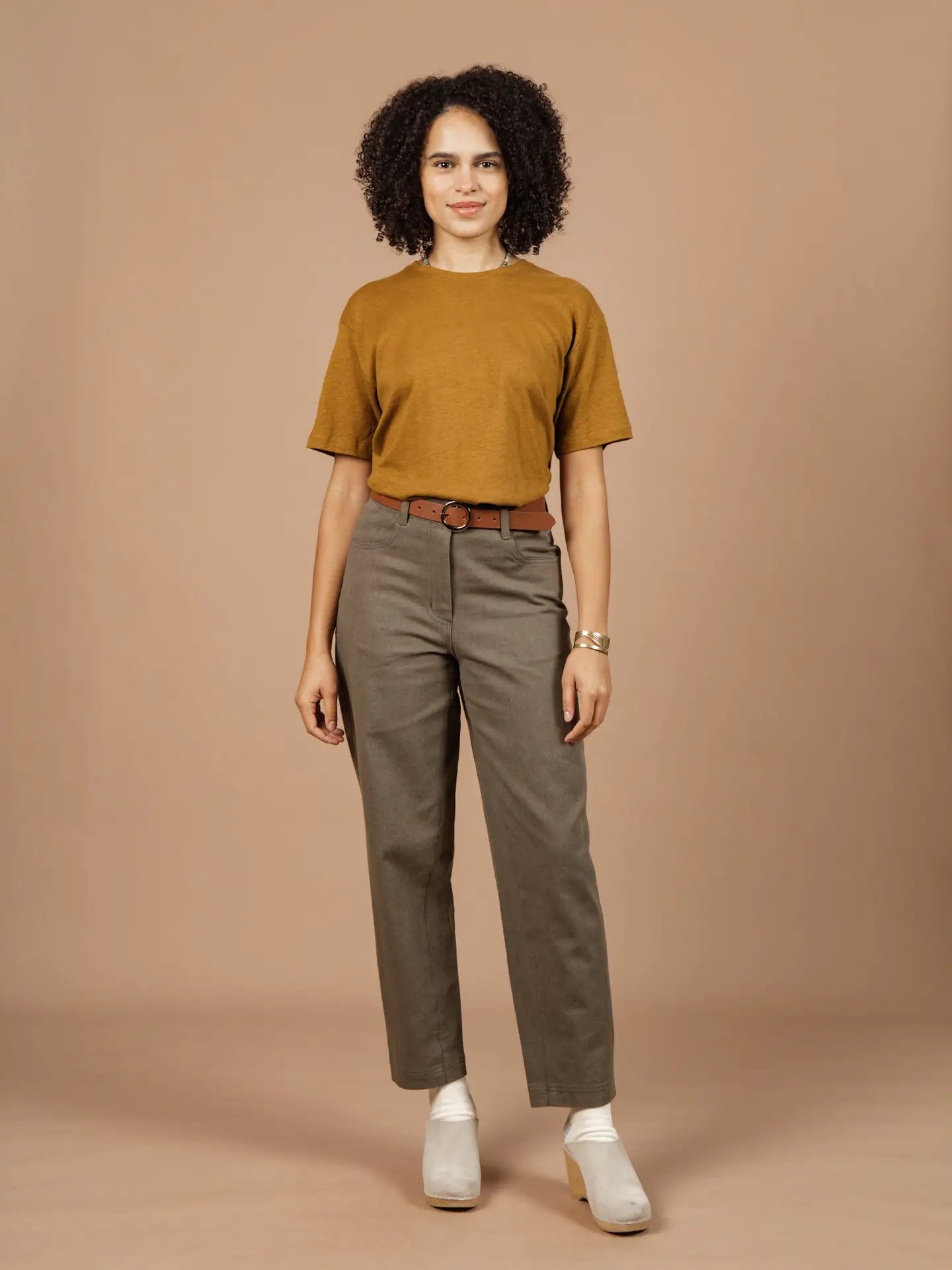 Ochre Organic Hemp Boxy Tee