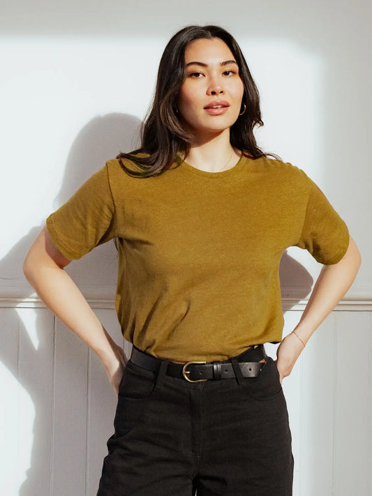 Ochre Organic Hemp Boxy Tee
