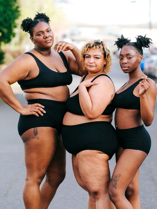 Original Plain Black Underwear