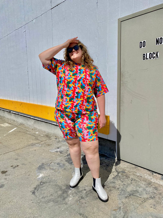 Oversized Tee Macarena by Nooworks