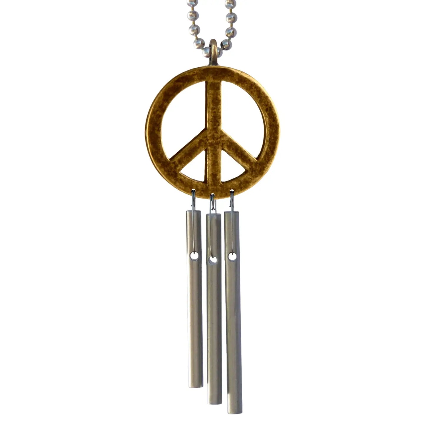 Peace Sign Car Charm Chime
