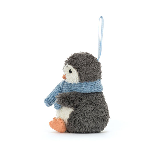 Peanut Penguin Ornament by Jellycat