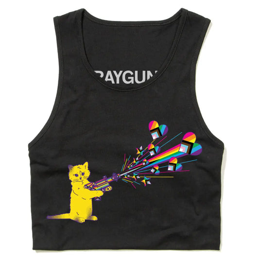 Pew Pew Pride Black Tank Top