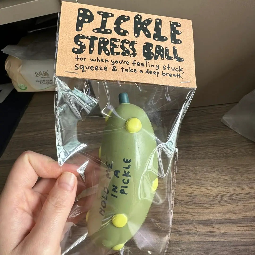 Pickle Stress Ball by People I've Loved