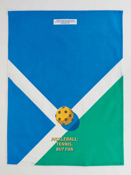 Pickleball- Tennis, But Fun Dish Towel