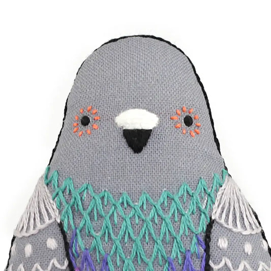 Pigeon Embroidery Kit