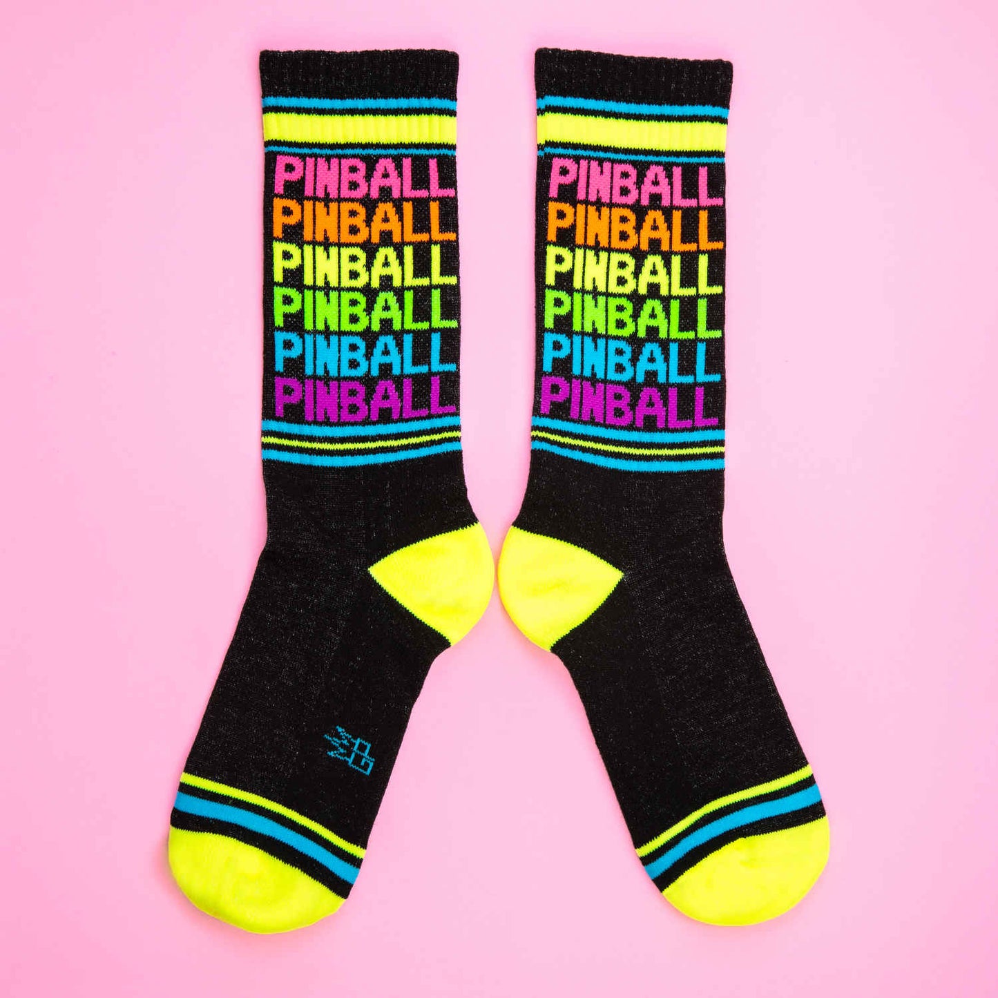 Pinball Neon Rainbow Sock