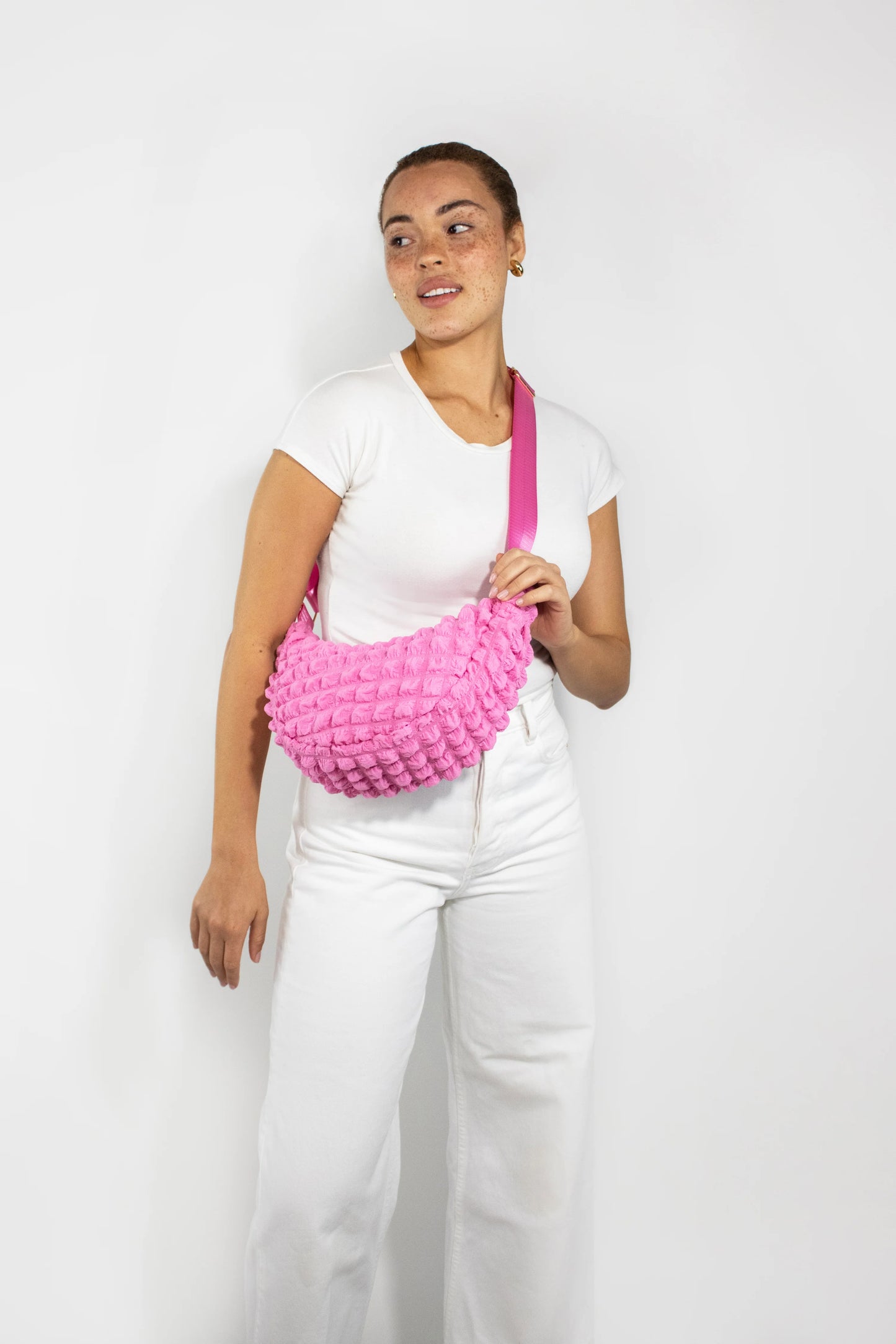 Pink Crossbody Bag