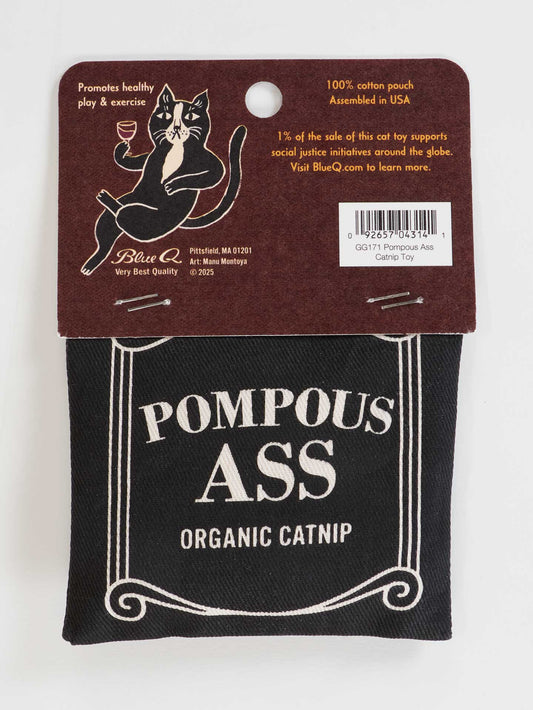 Pompous Ass Catnip Toy by Blue Q