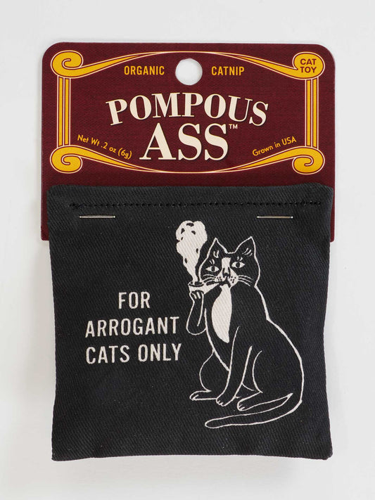 Pompous Ass Catnip Toy by Blue Q