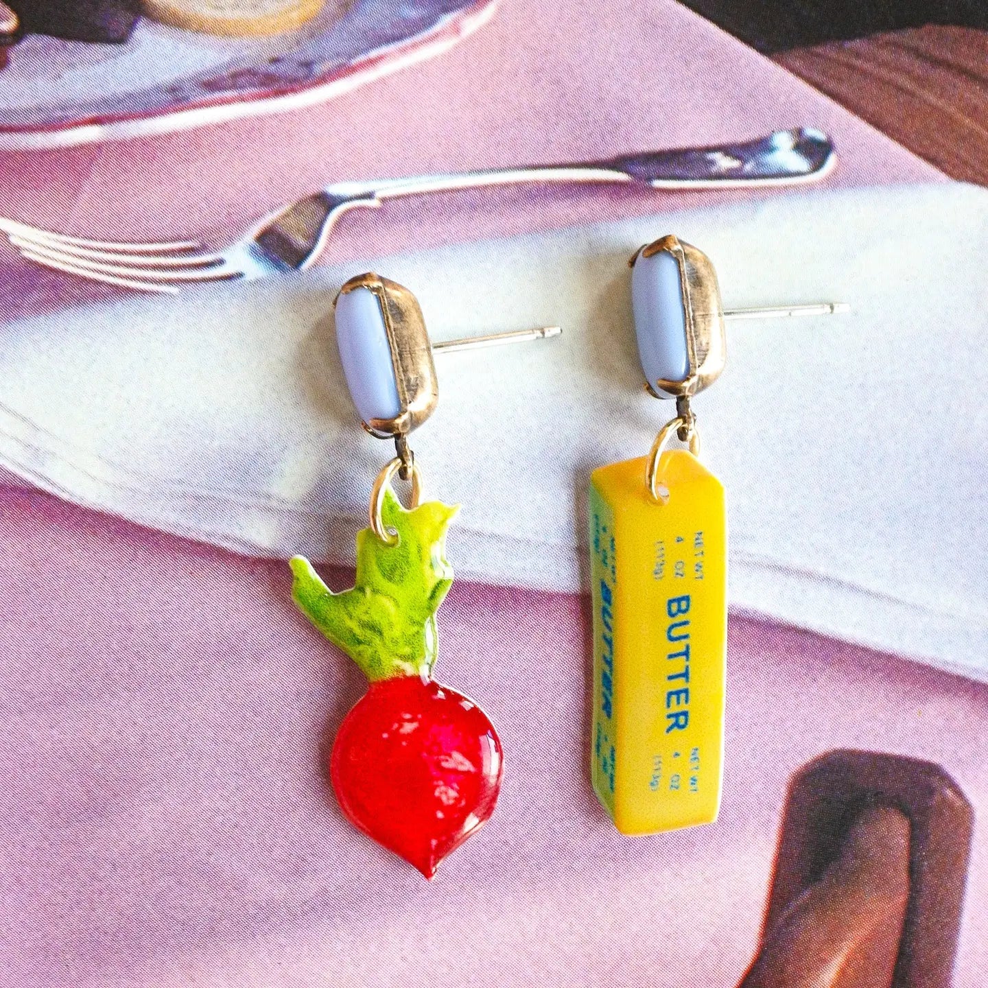 Radis Au Beurre Earrings