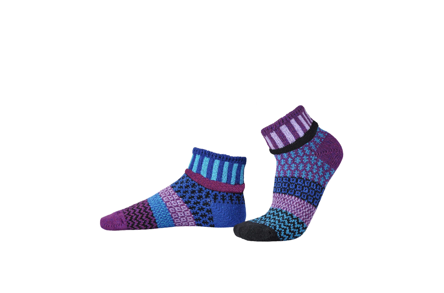 Raspberry Quarter Socks by Solmate Socks