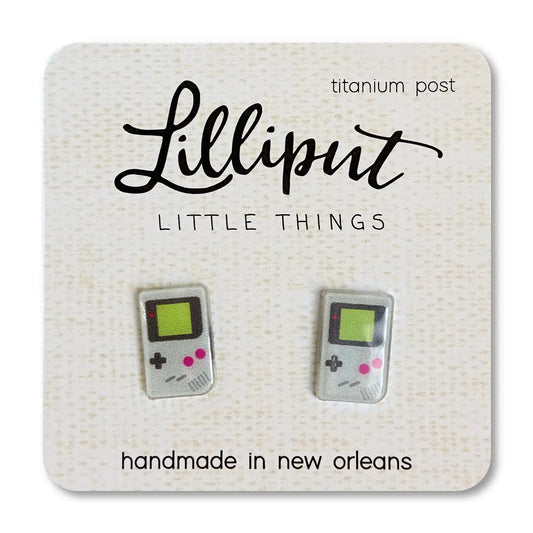 Retro Handheld Video Game Earrings