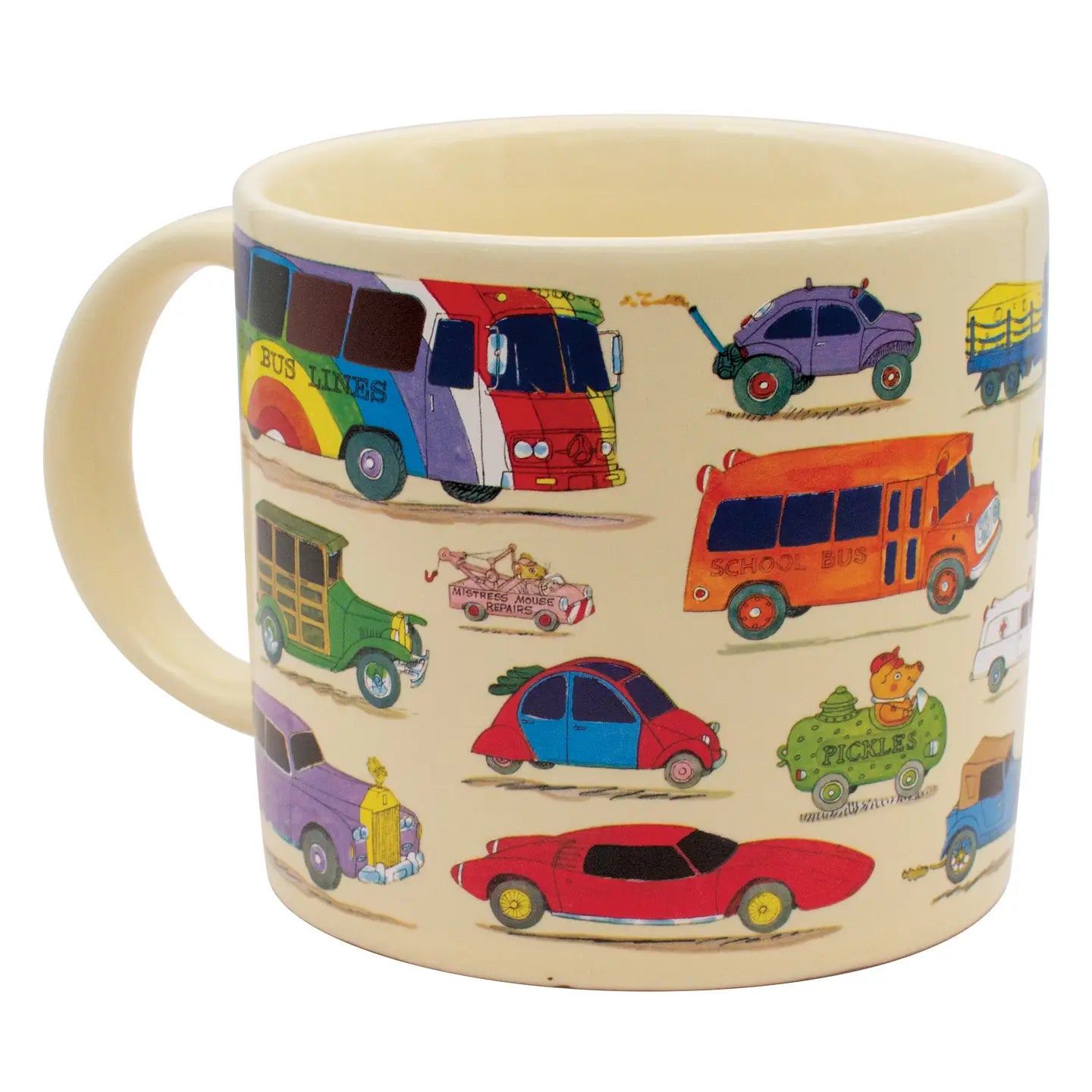 Richard Scarry Cars and Trucks Heat-Transforming Mug