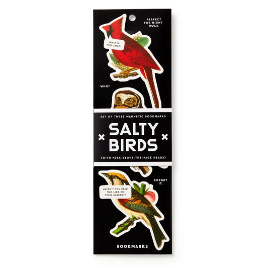 Salty Birds Magnetic Bookmark Set of 3