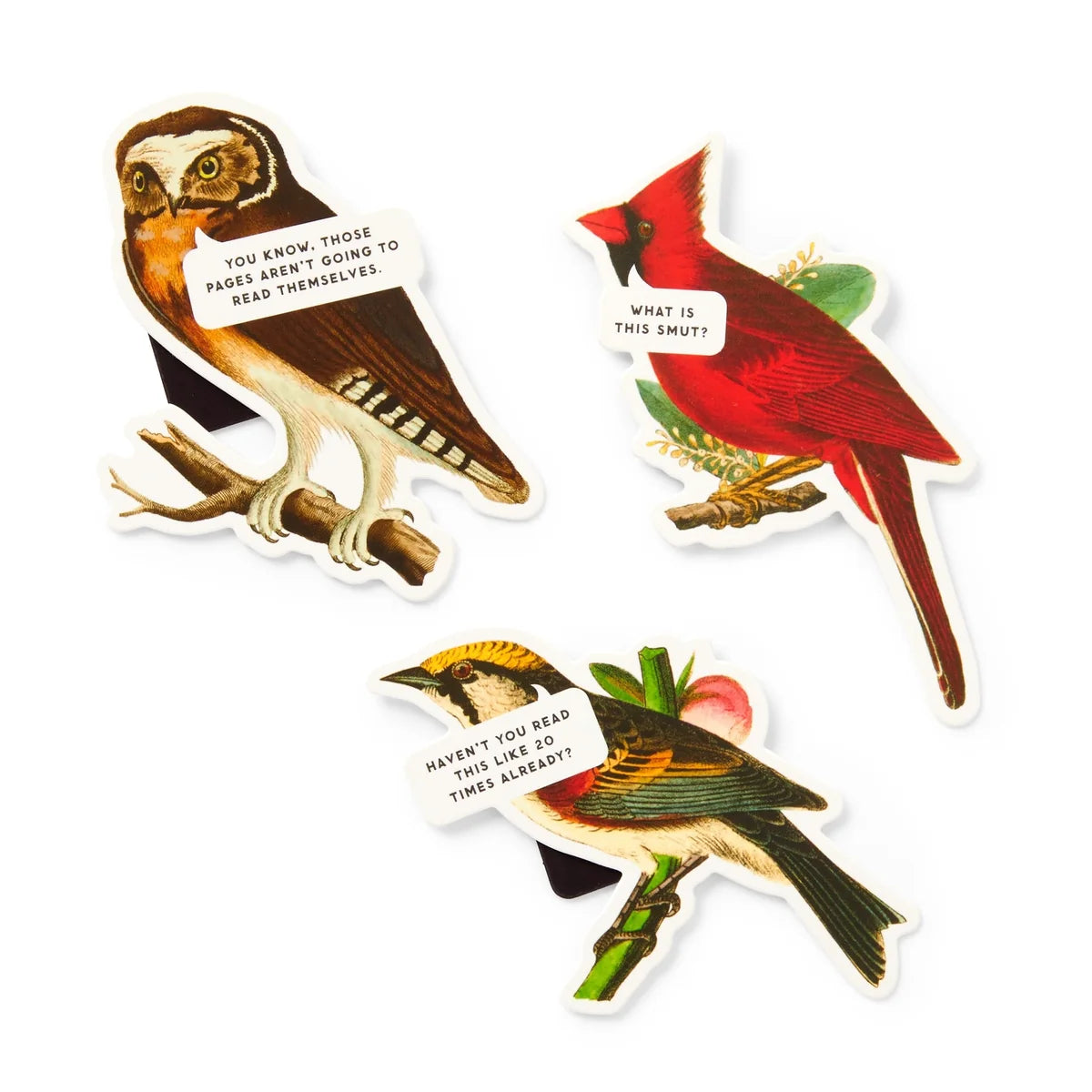 Salty Birds Magnetic Bookmark Set of 3