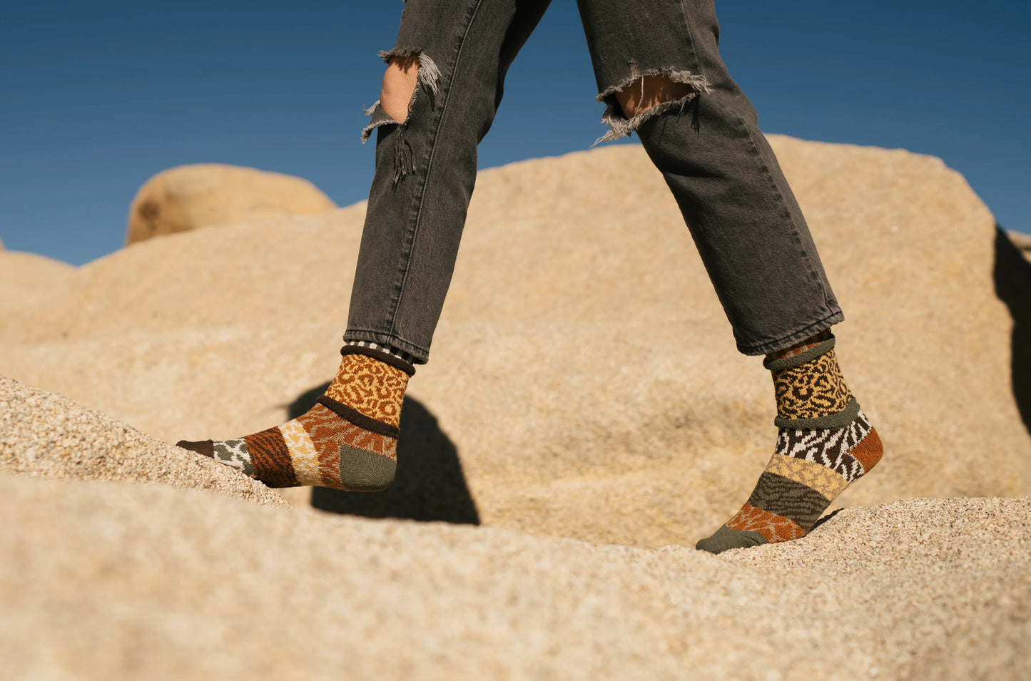 Savanna Crew Socks by Solmate