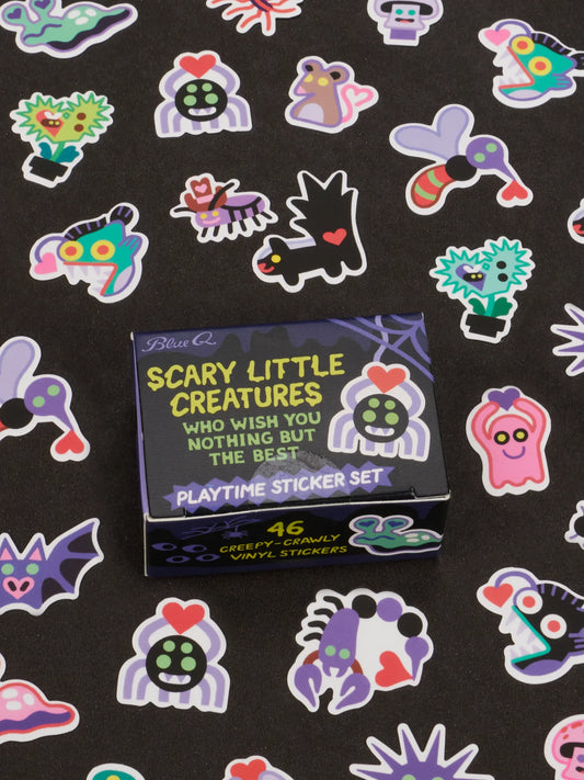 Scary Little Creatures Who Wish You Nothing But The Best Playtime Sticker Set