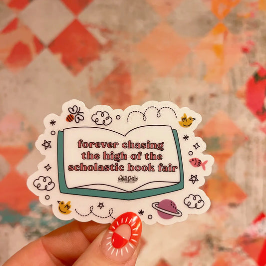 Scholastic Book Fair High Sticker