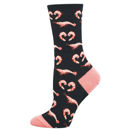 Black Shrimpy Love Socks