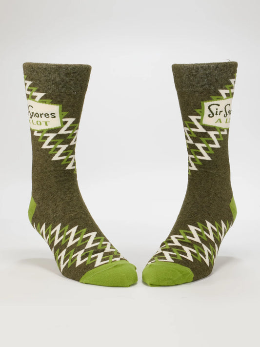 Sir Snores A Lot M-Crew Socks