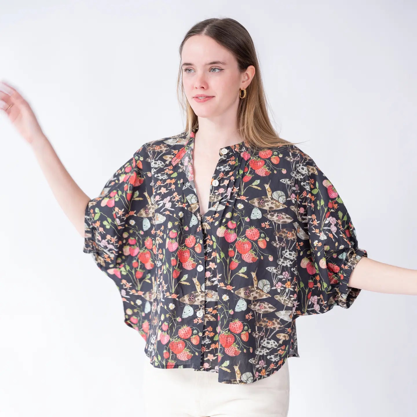 Snail in the Night Studio Shirt