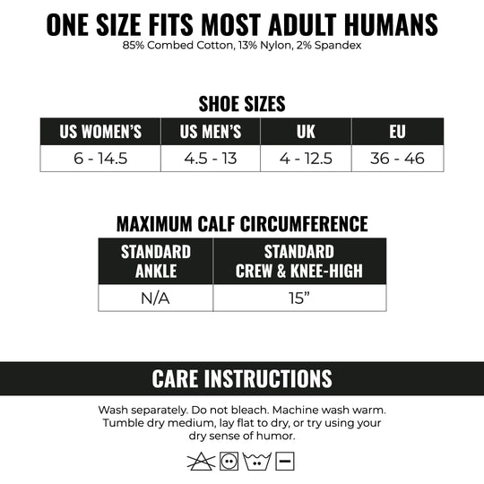 Aortic Entanglement Crew Socks