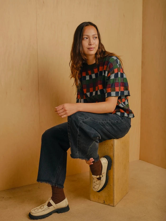Sonia Sweater Tee - Stratus by The Endery