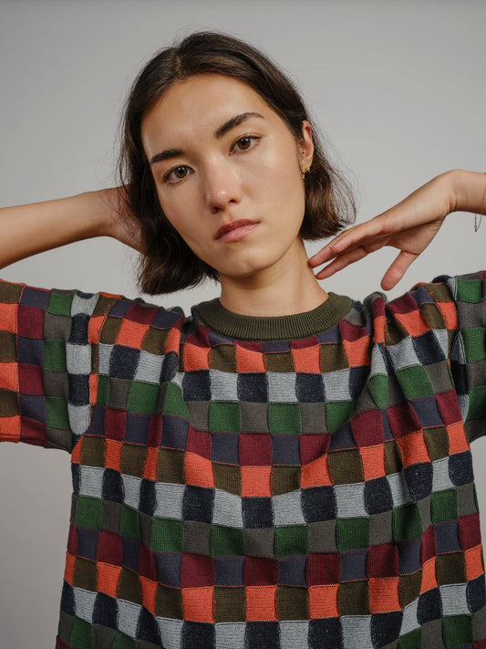 Sonia Sweater Tee - Stratus by The Endery