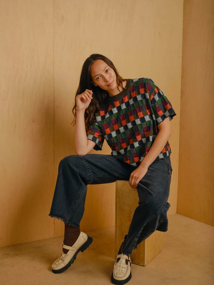 Sonia Sweater Tee - Stratus by The Endery
