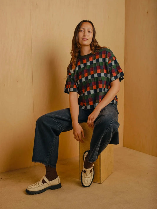 Sonia Sweater Tee - Stratus by The Endery