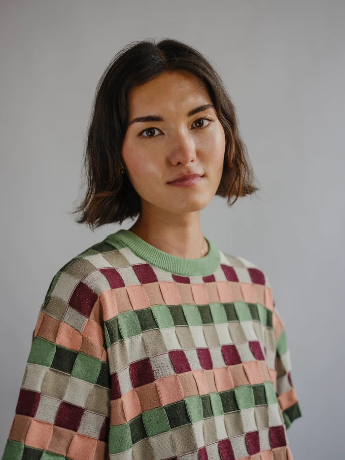 Sonia Sweater Tee - Zephyr by The Endery