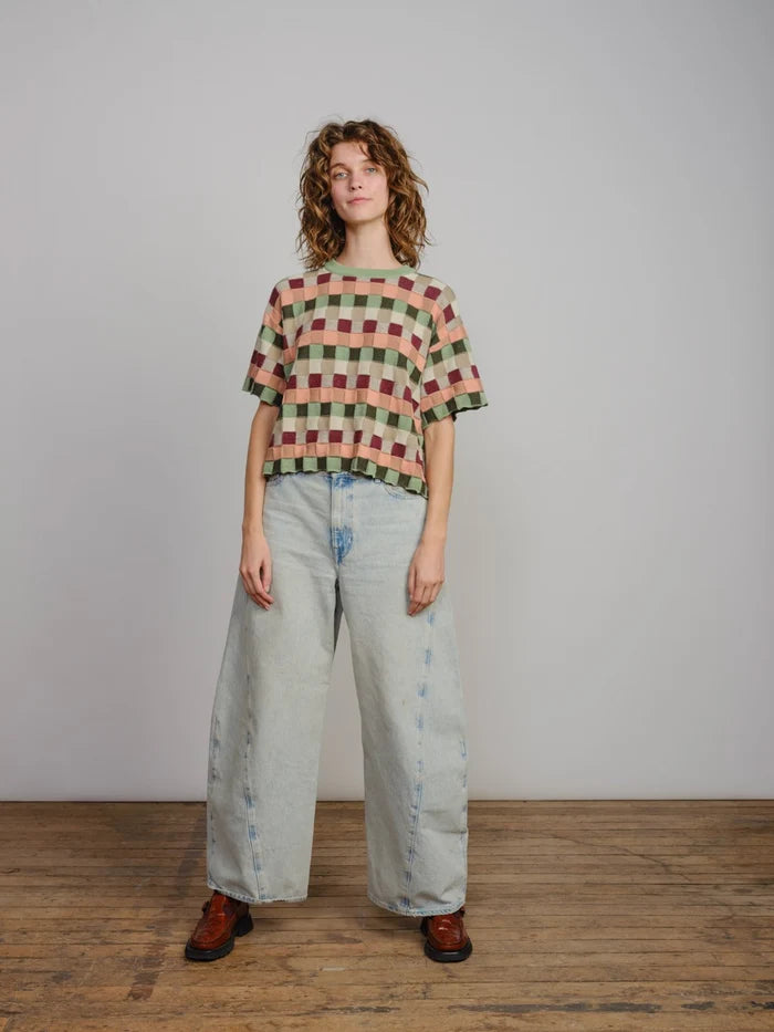 Sonia Sweater Tee - Zephyr by The Endery