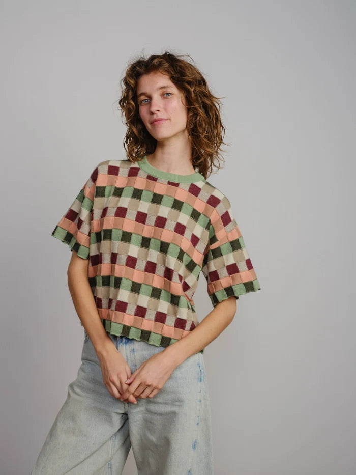 Sonia Sweater Tee - Zephyr by The Endery