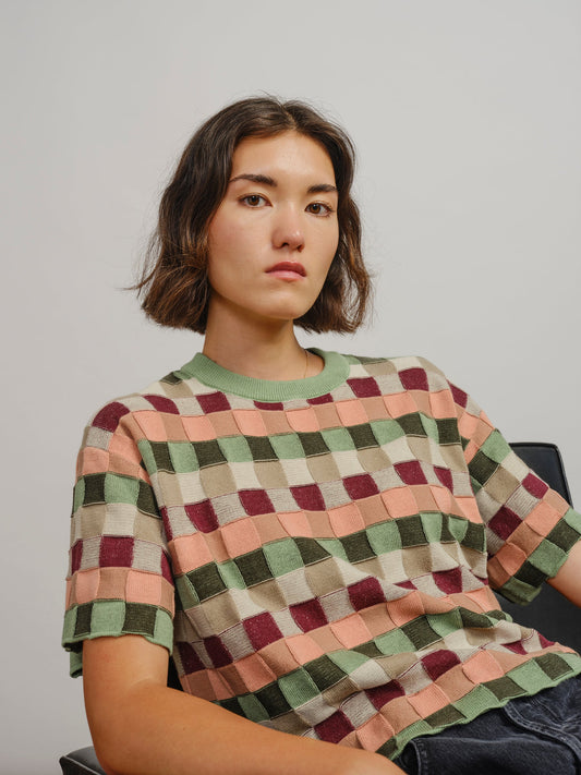 Sonia Sweater Tee - Zephyr by The Endery