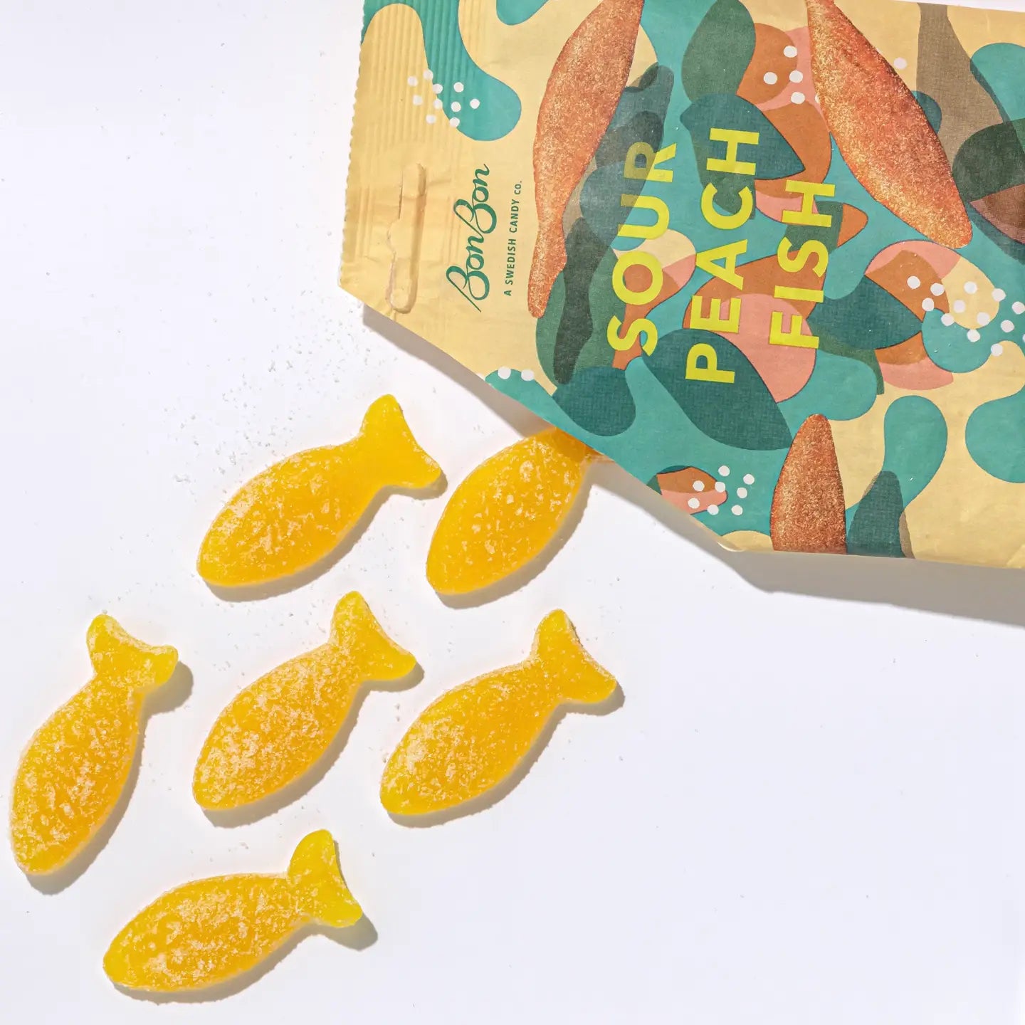 Sour Peach Fish - Swedish Candy