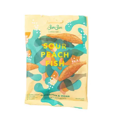 Sour Peach Fish - Swedish Candy