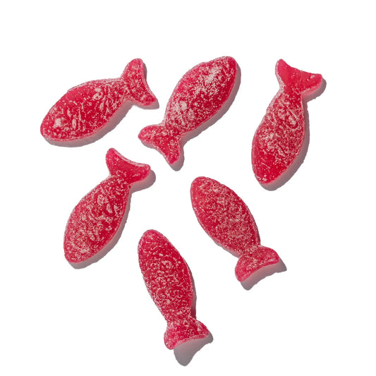 Sour Wild Strawberry Fish - Swedish Candy