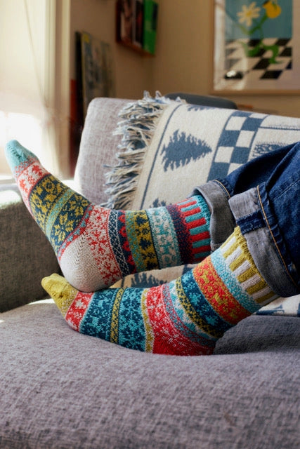 Spritz Crew Socks by Solmate