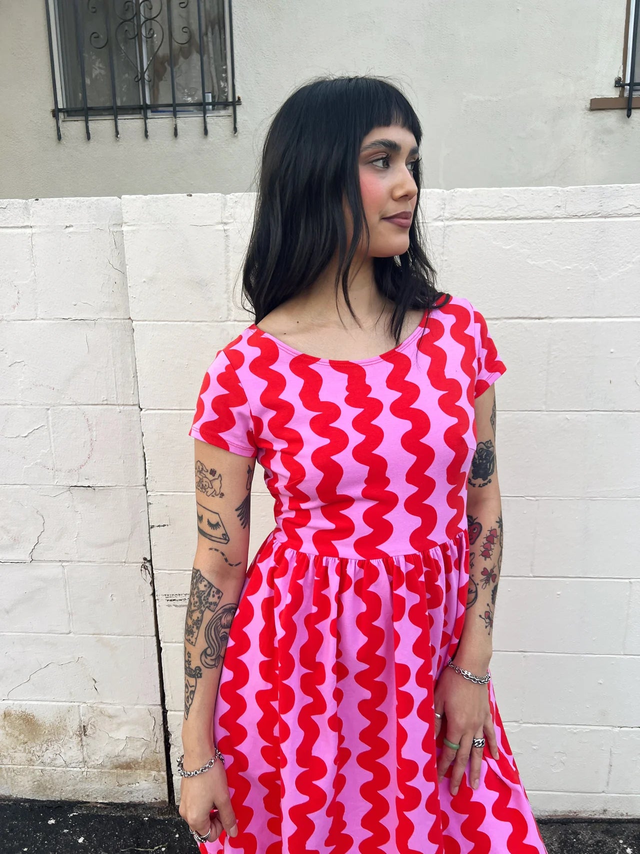 Squiggle Lucy Dress by Nooworks